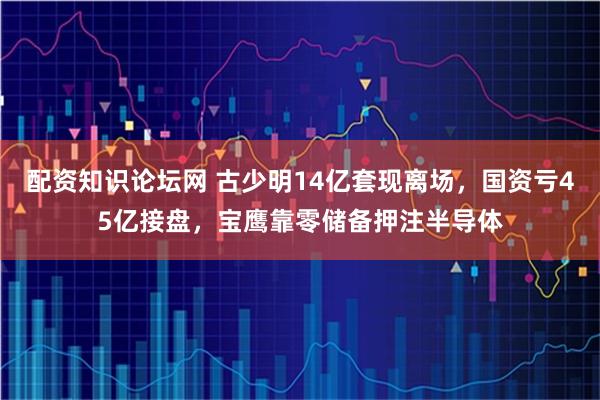 配资知识论坛网 古少明14亿套现离场，国资亏45亿接盘，宝鹰靠零储备押注半导体